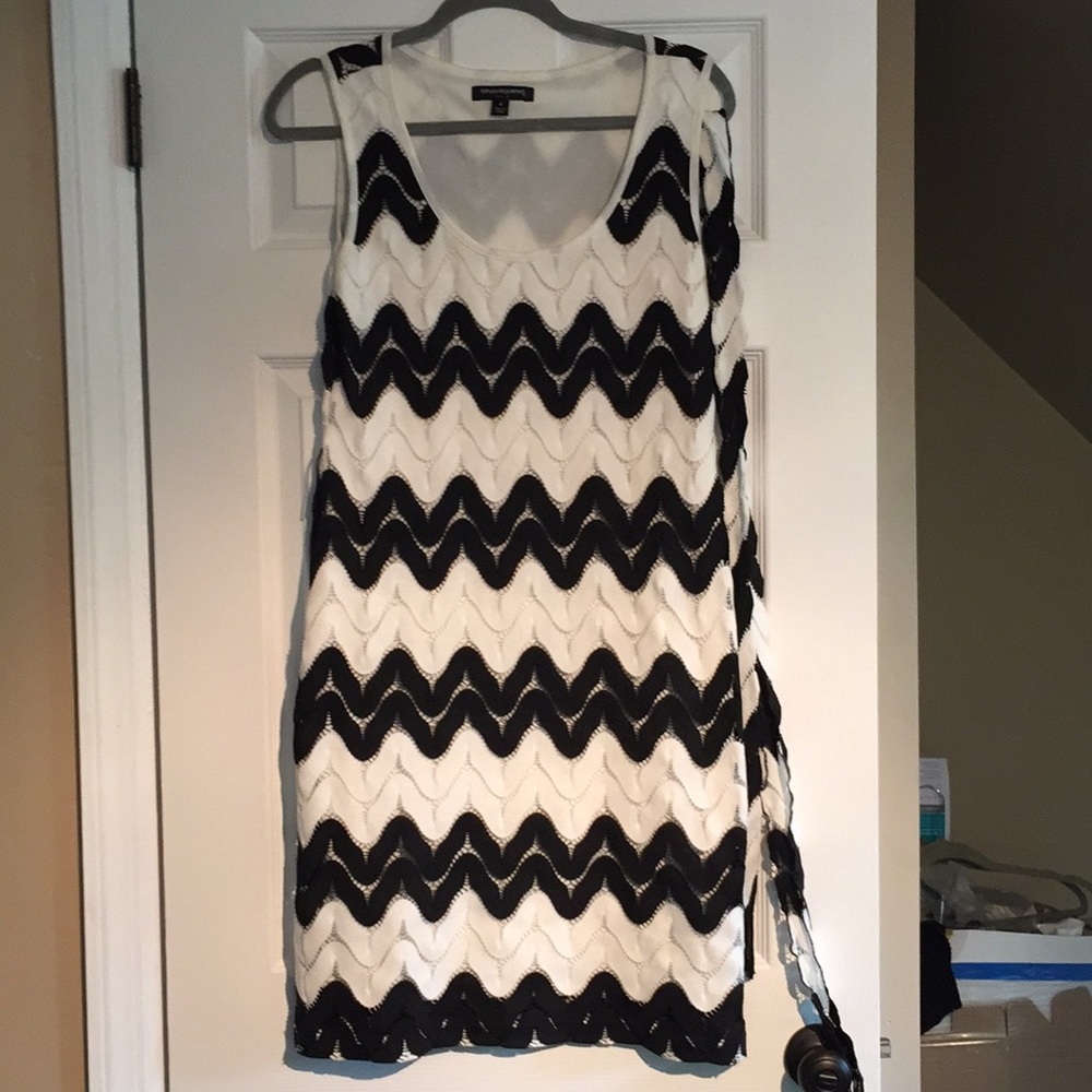 Black and White Dress